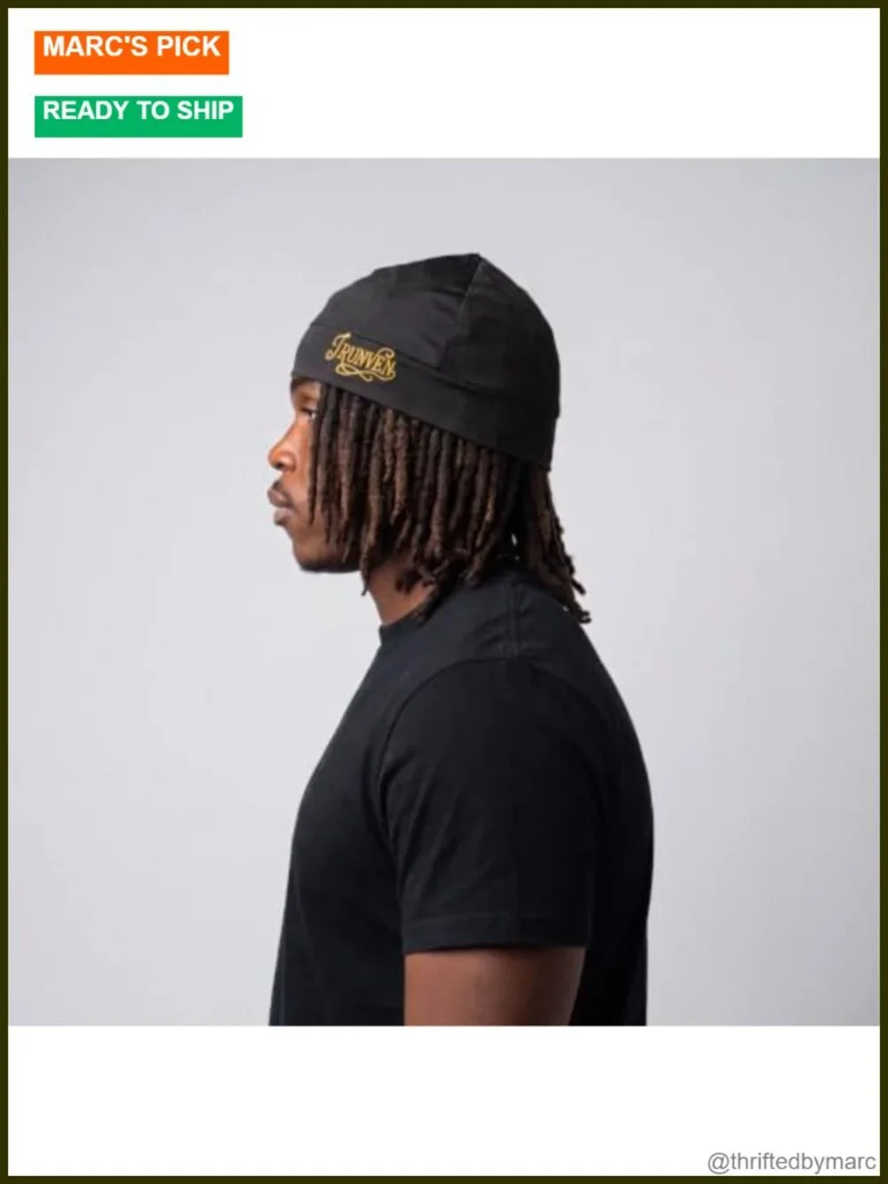 Satin-Lined Premium Skull Cap – Breathable Stretch Fit Hair Protector